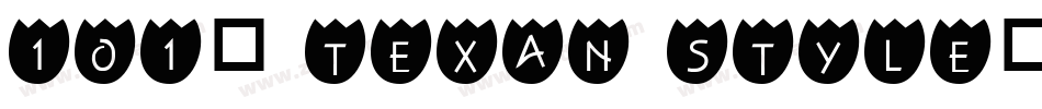 101! Texan Style字体转换